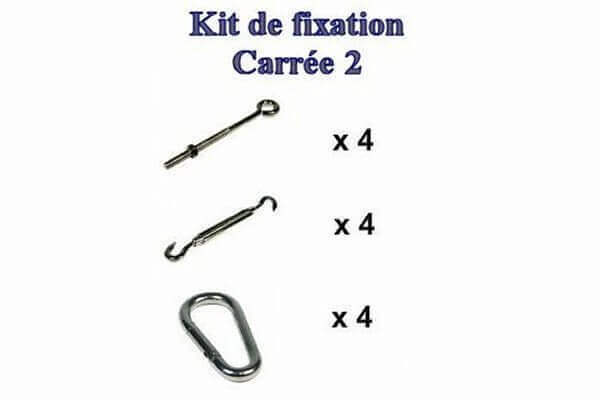 CARREECHEVILLE: Square / Rectangle Fixing Kit (Eye Bolt)