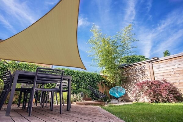 CEVERTR360: Triangle Shade Sail 'Coolaroo Everyday' 3.6m