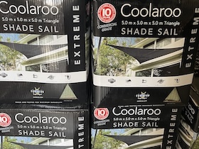 Shade Sail Coolaroo Extreme 5m x 5m x 5m image 4