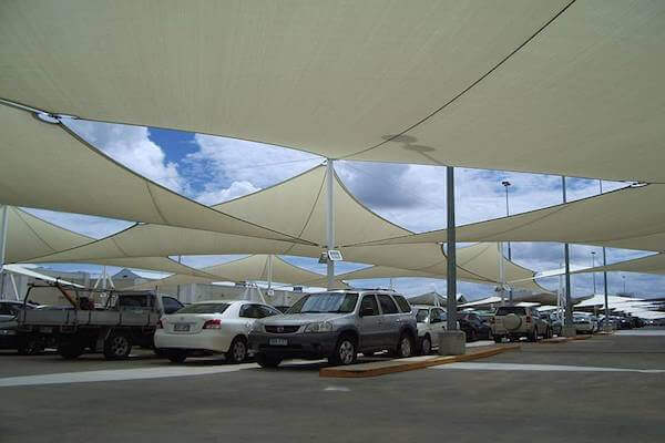 CPREMTR500: Triangle Shade Sail 'Coolaroo Premium' 5m x 5m x 5m