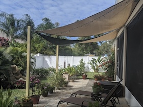 CRTHTR360 - Coolaroo Camping Shade Sail Triangle 3.6m