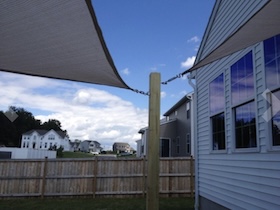 Premium Coolaroo shade sails for gardens and patios, with triangle, square and rectangle designs, breathable HDPE fabric and warranties up to 15 years.