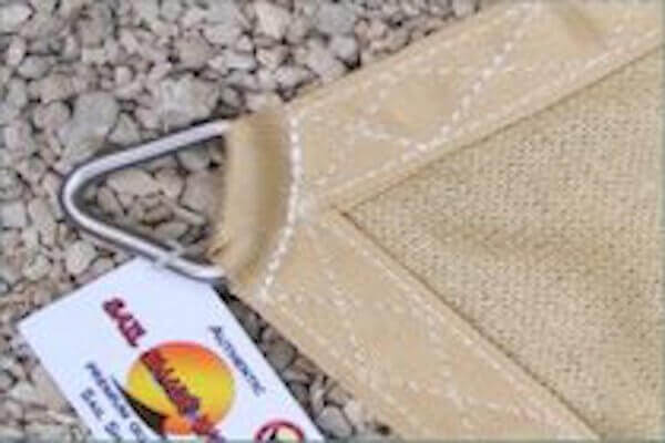 TRING360: Triangle Shade Sail 'Shade Sail World' 3.6m