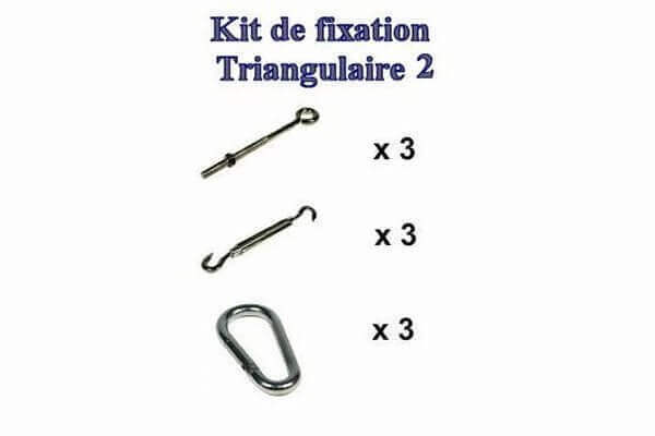 TRINGCHEVILLE: Triangle Fixing Kit (Eye Bolt)