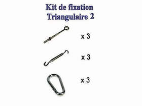 TRINGCHEVILLE - Fixing Kit Triangle <br>(Eye Bolt)
