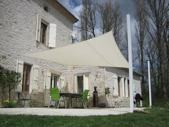 shade sail installation detail