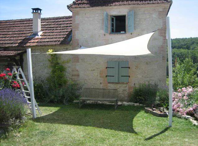 shade sail tensioning system example