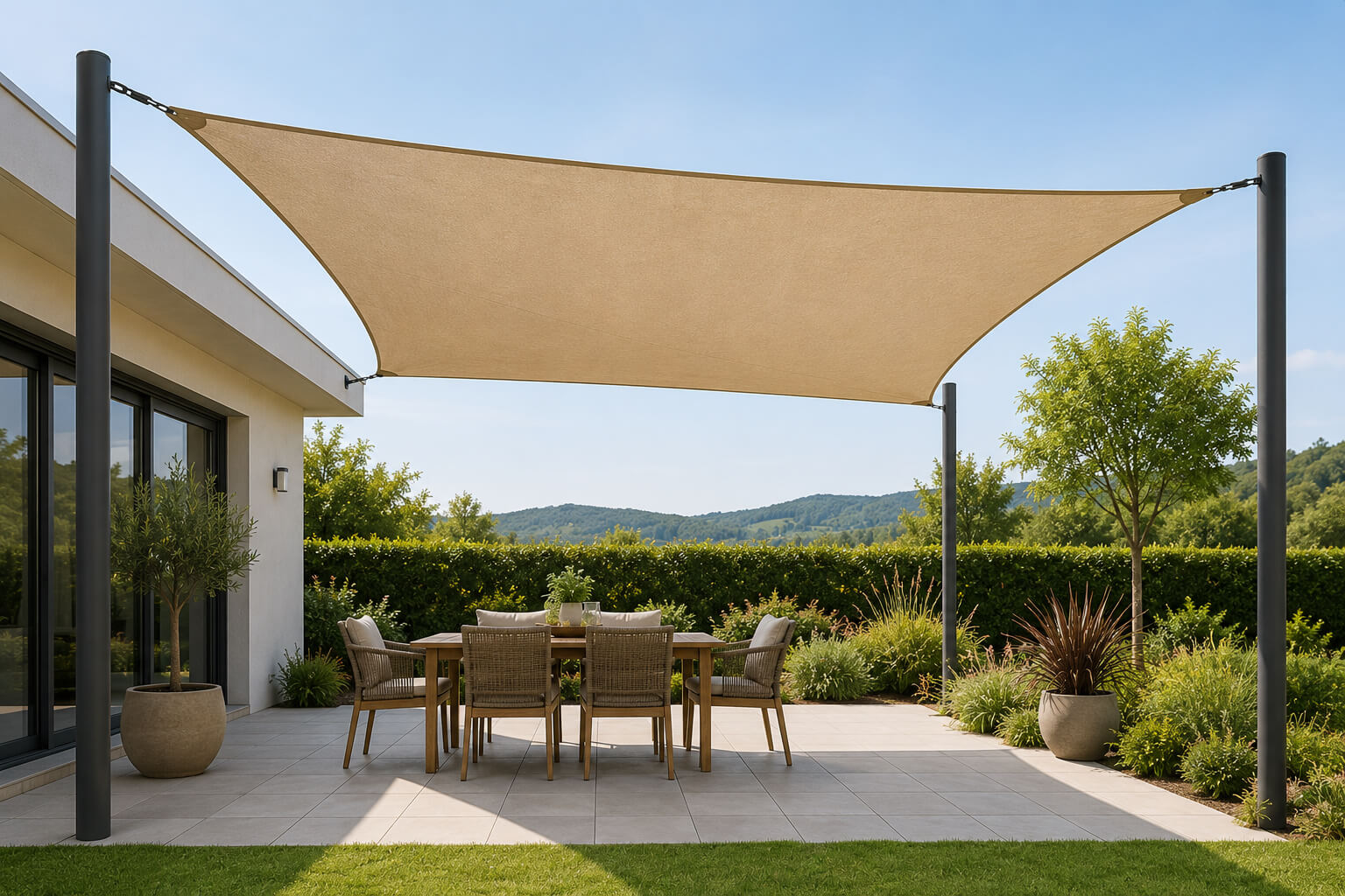 Custom-made or standard shade sail: which should you choose?